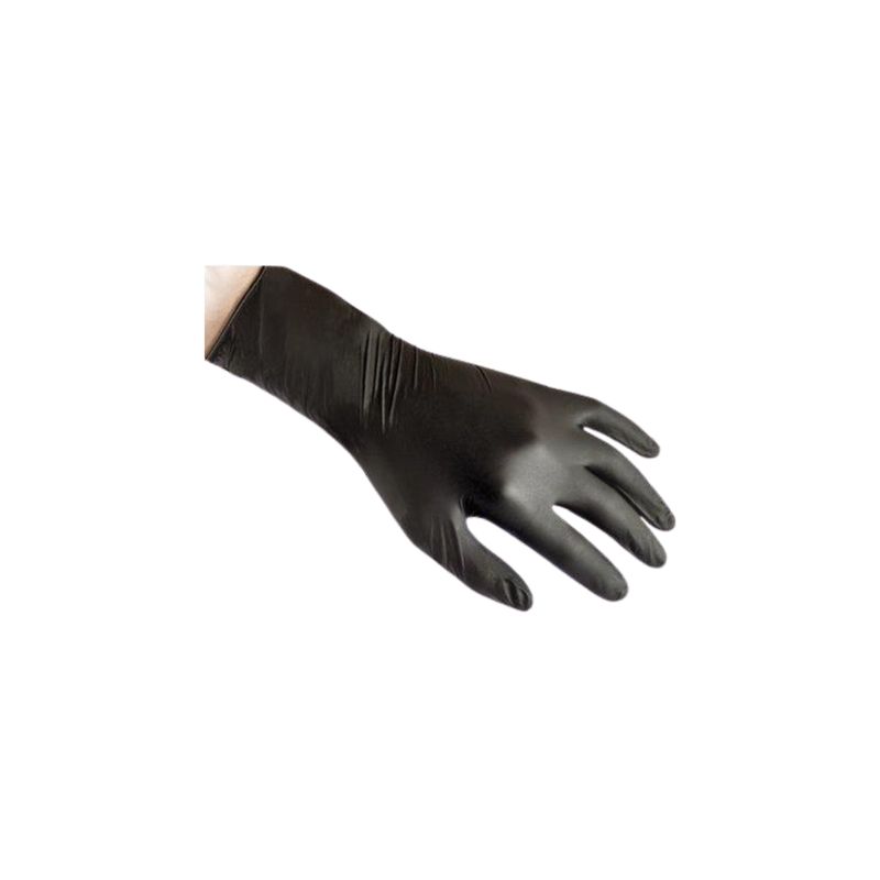 GUANTO NITRILE MONOUSO NERO N79P REFLEXX| GR 7,7 AQL 1,5 SENZA POLVERE |CF=PZ 50