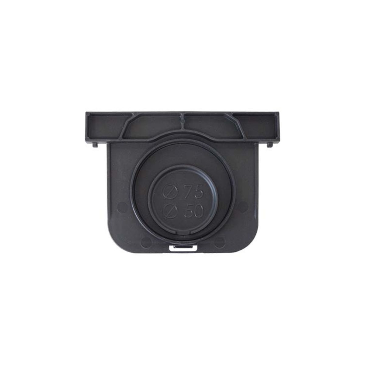 TAPPO PER CANALETTA| PLASTICA CM 13X100 | H 5 | NERO