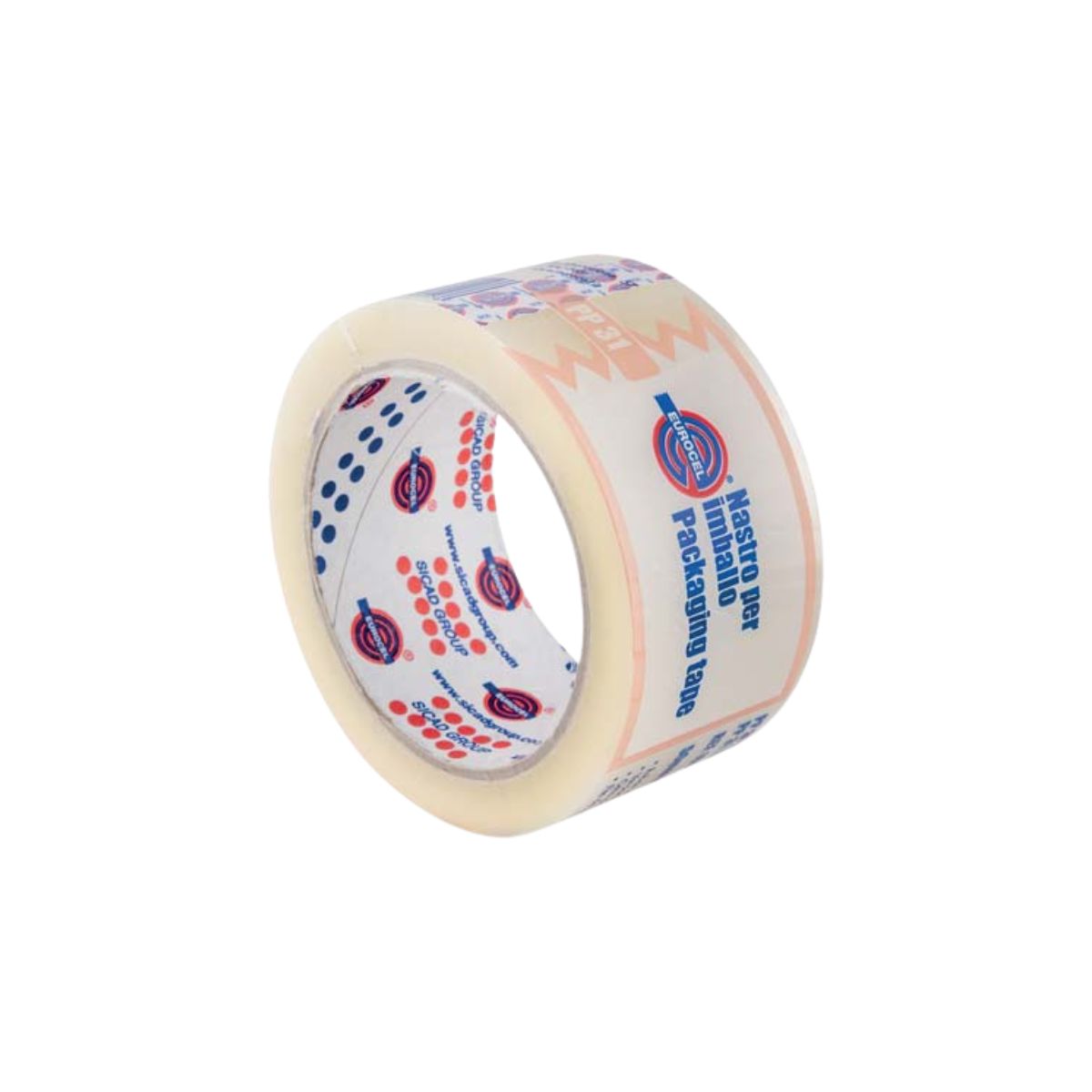 NASTRO IMBALLO TRASPARENTE PP 31 TB EUROCEL