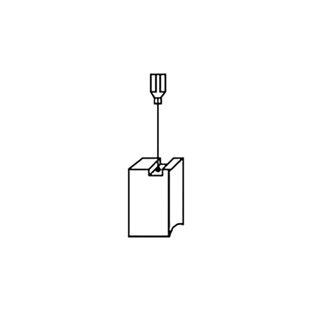 CARBONCINO BOSCH Z0114 PORTA| GRAFITE MM 5X8 H.MM 18 |CF=PZ 2