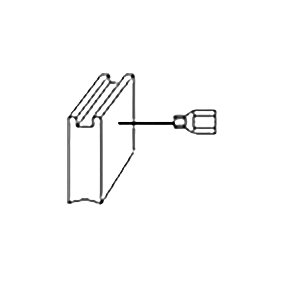 CARBONCINO BOSCH Z1129 PORTA| GRAFITE MM 5X10 H.MM 16 |CF=PZ 2