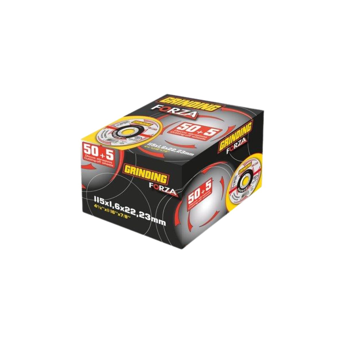 DISCO ABRASIVO TAGLIO FERRO BOX FORZA GRINDING DISCO ABRASIVO TAGLIO FERRO BOX FORZA GRINDING