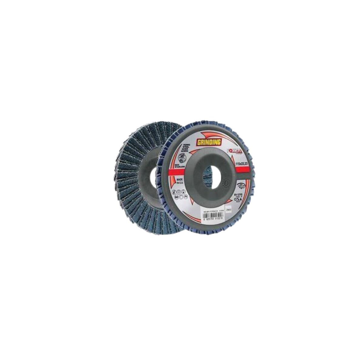 DISCO LAMELLE RADIALI ZIRCONIO FORZA GRINDING
