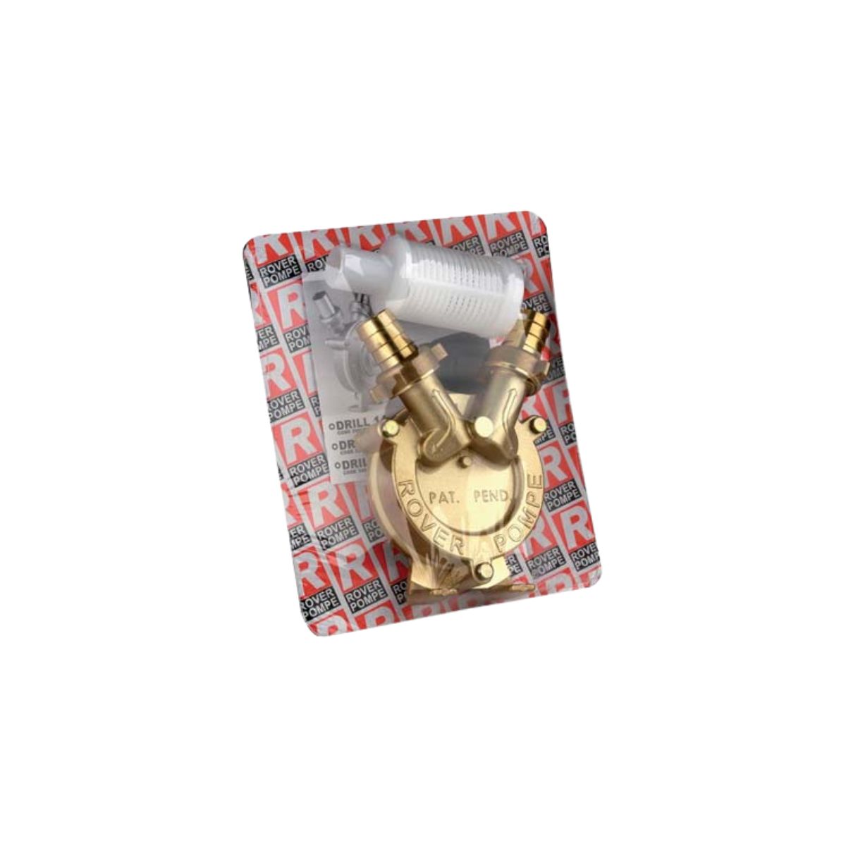 POMPA TRAVASO  PER TRAPANO OTTONE DRILL 20 ROVER| LT/H 1500 | H.MAX MT 24 | MM 20