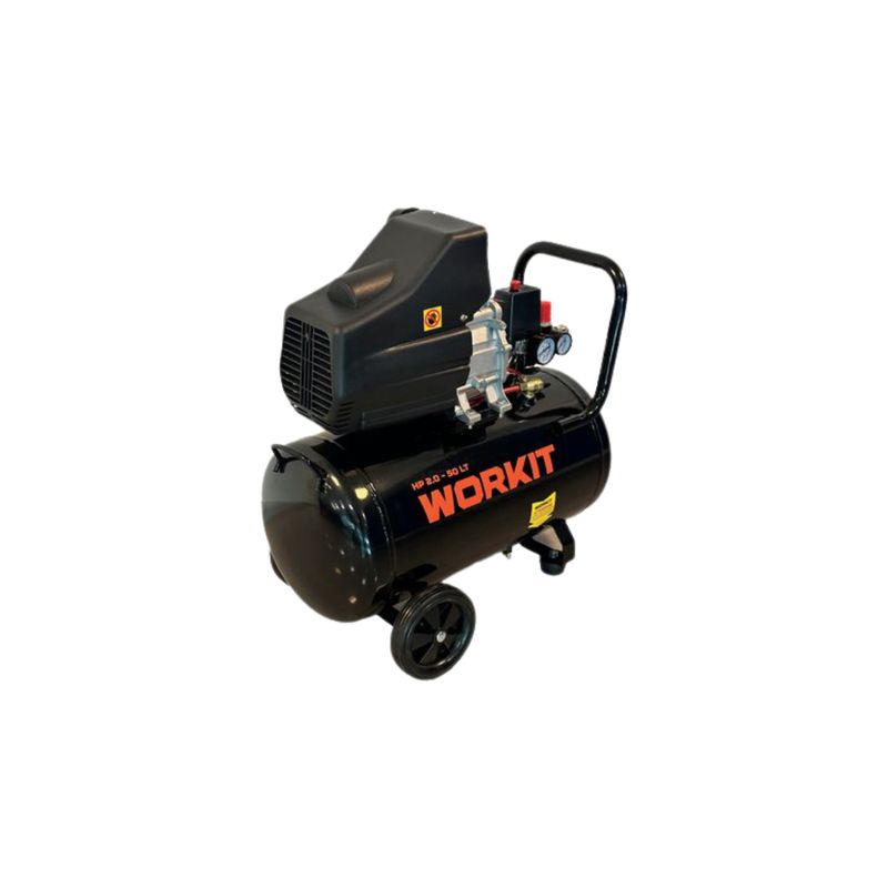 COMPRESSORE AC COASSIALE WORKIT| LUBRIFICATO |LT 50 |HP 2,0 COMPRESSORE AC COASSIALE WORKIT| LUBRIFICATO |LT 50 |HP 2,0