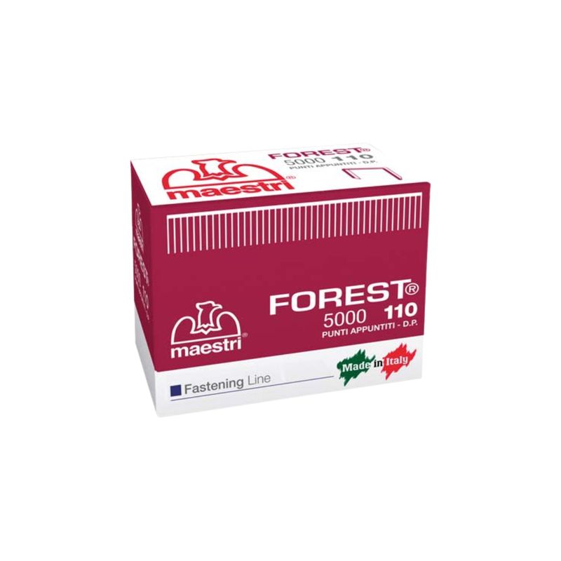 PUNTO FOREST 110 PER FISSATRICE RO-MA| ZINCATO| CF=PZ 5000 | MM 10,05X10 PUNTO FOREST 110 PER FISSATRICE RO-MA| ZINCATO| CF=PZ 5000 | MM 10,05X10