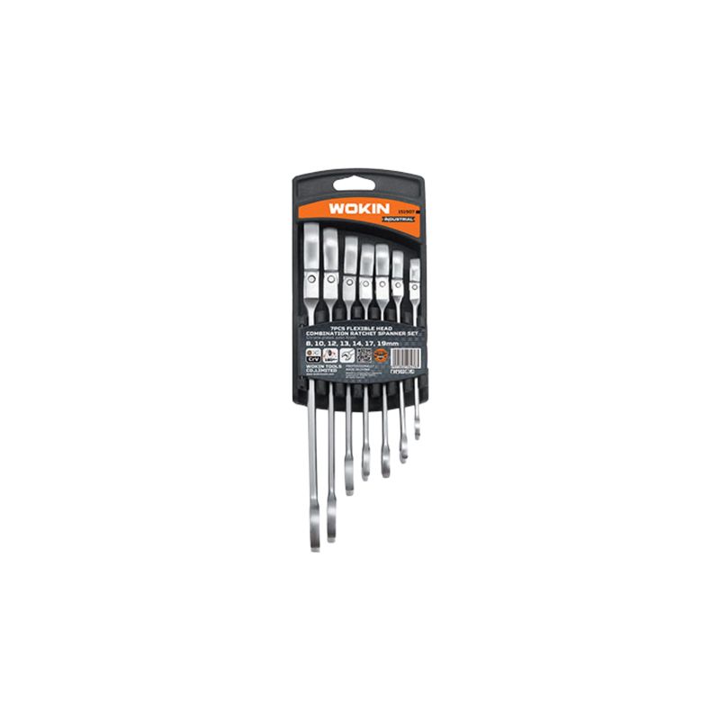 CHIAVI COMBINATE A CRICCO FLEX SERIE 151907 WOKIN| MM 8/19| CF=7 PZ