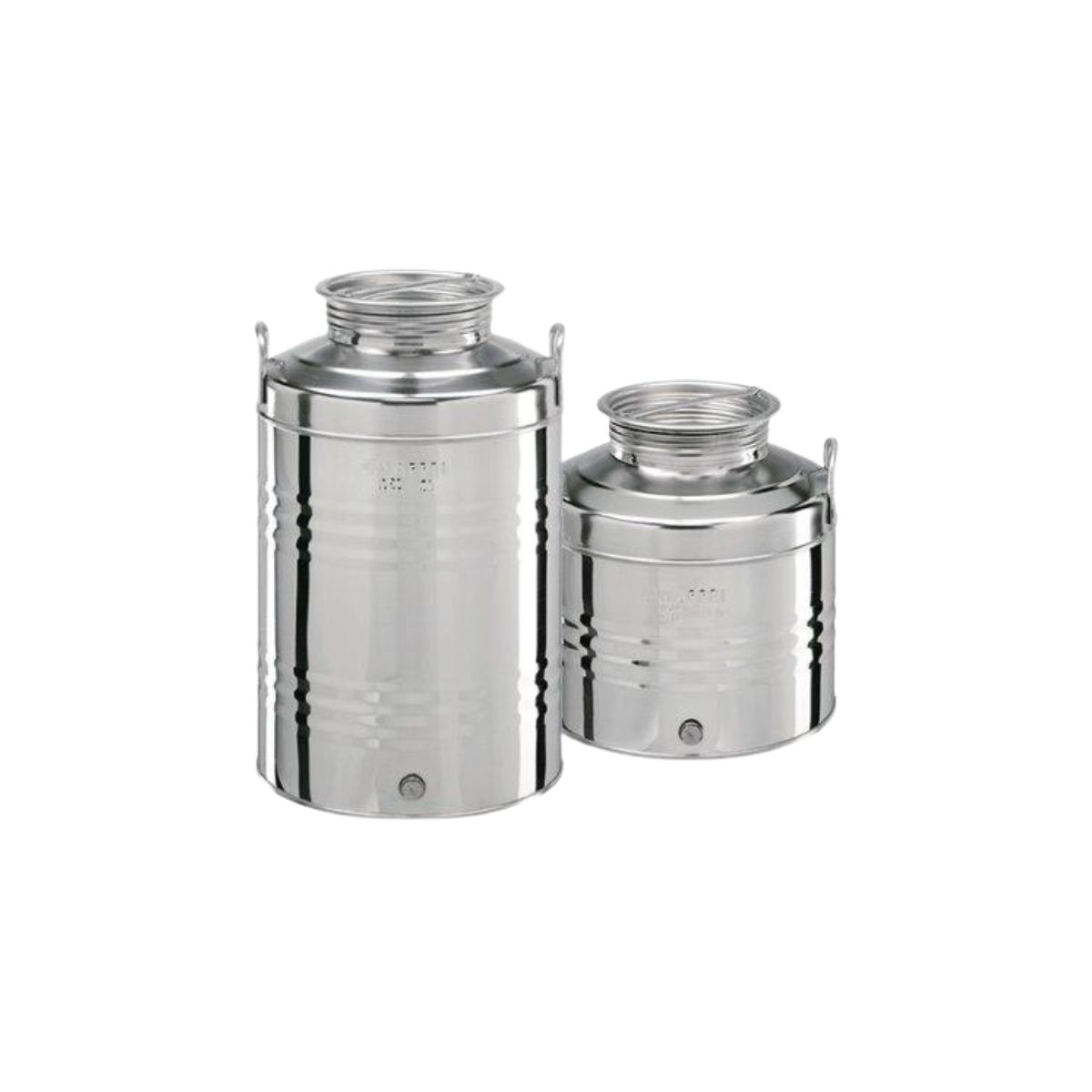 FUSTINO GRAFFATO MAFFEI| INOX LT 50 FUSTINO GRAFFATO MAFFEI| INOX LT 50