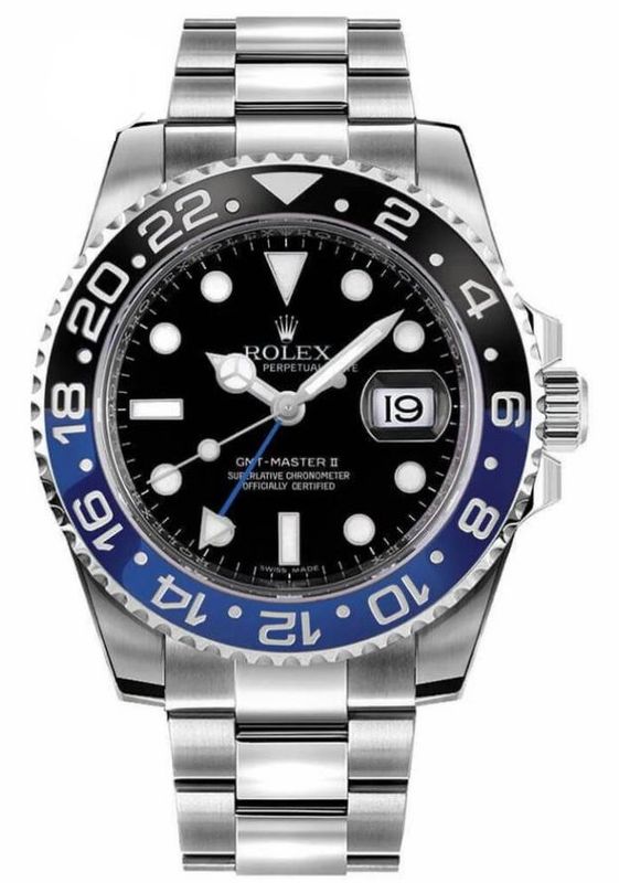 Pre-Owned Rolex Batman 40mm Steel