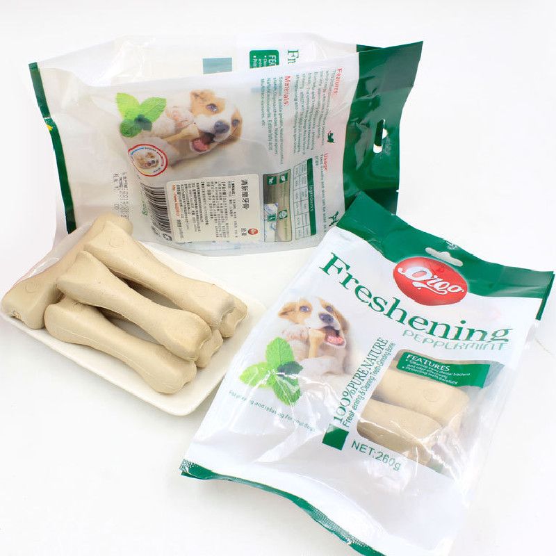 1000Pcs Eco-friendly Freshening Peppermint Dog Bone