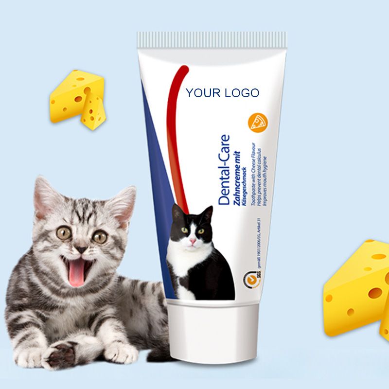 Food Grade Raw Material Pet Cat Toothpaste With Toothbrush