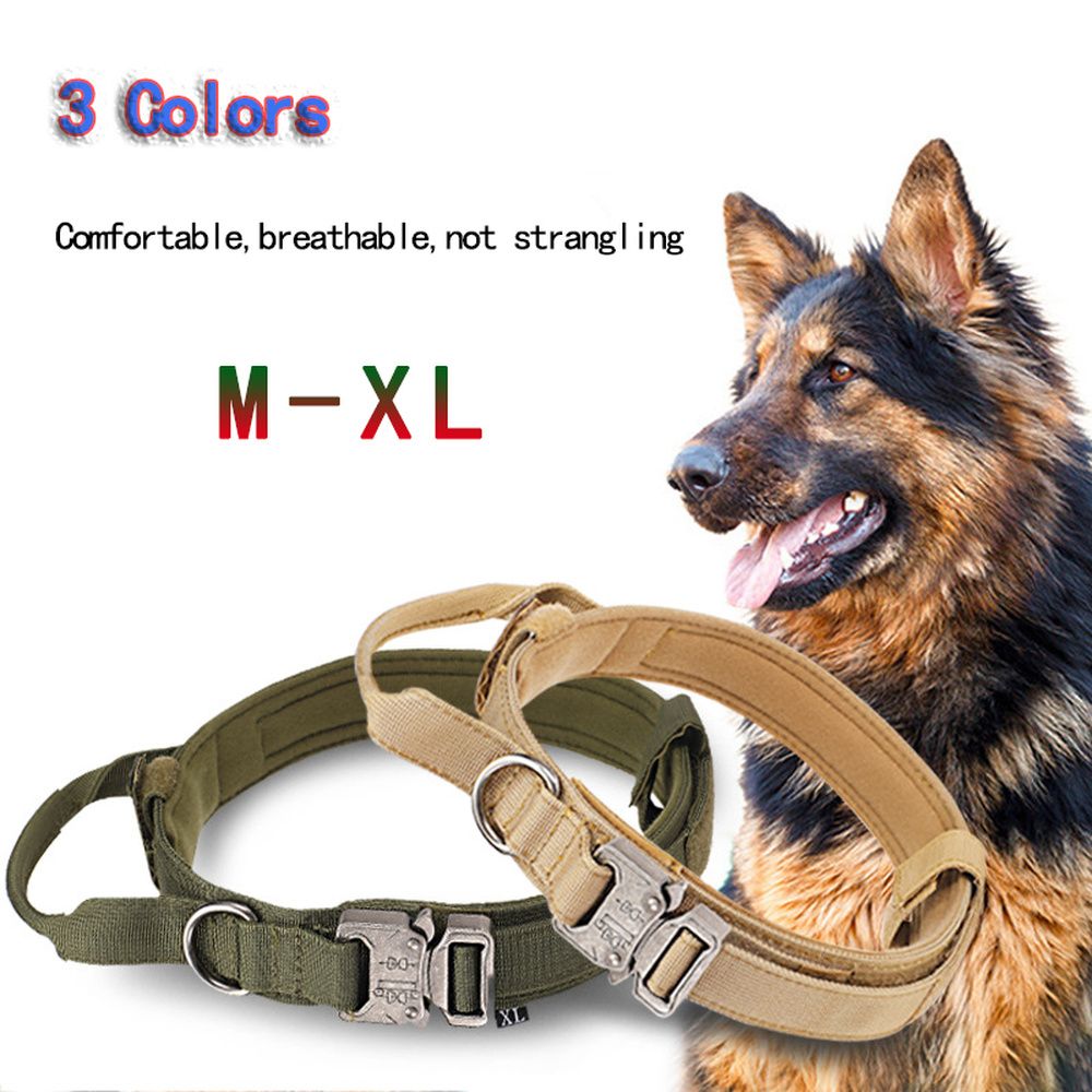 Dog Outdoor Training Thickened Collar Breathable Durable Pet Collar