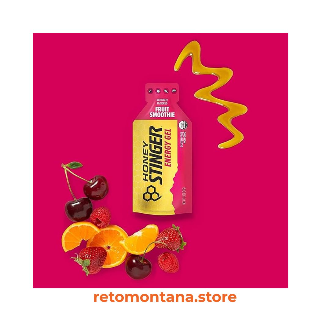Gel energético orgánico sin cafeína para resistencia en carreras de montaña Guatemala