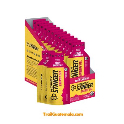 Gel energético orgánico sin cafeína para resistencia en carreras de montaña Guatemala
