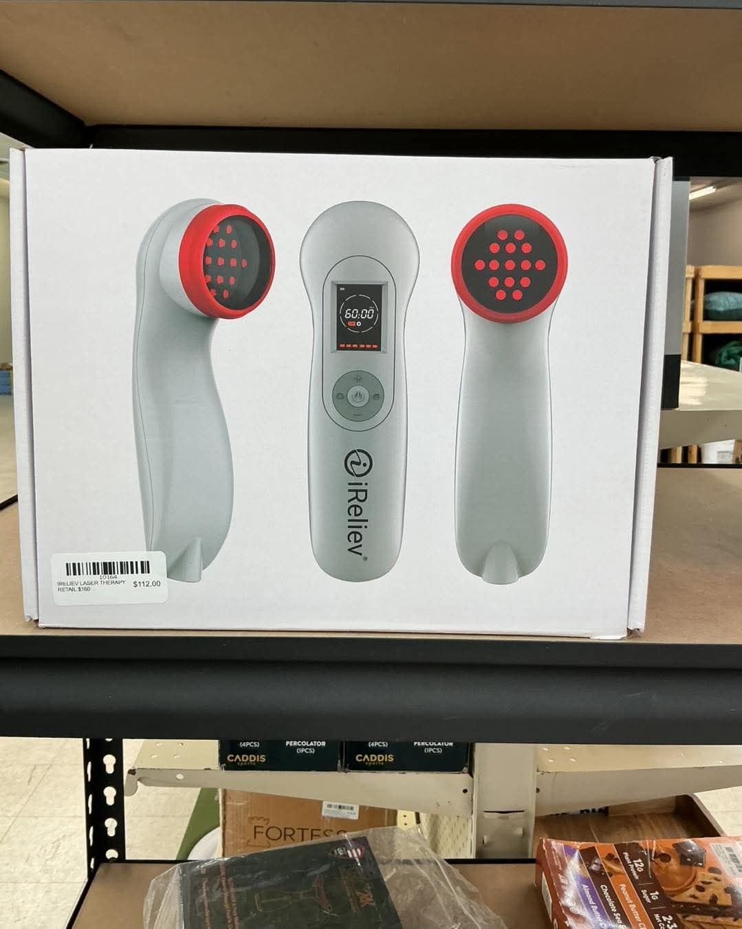 IRELIEV LASER THERAPY RETAIL $220