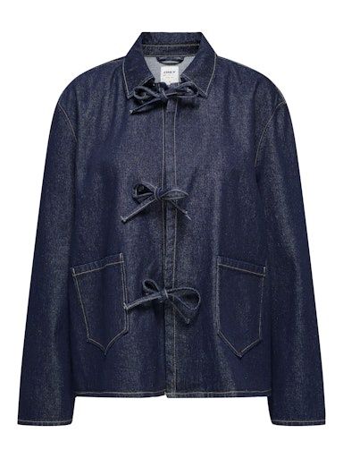 ONLY THILLE TIE DENIM JACKET