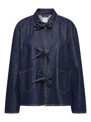 ONLY THILLE TIE DENIM JACKET