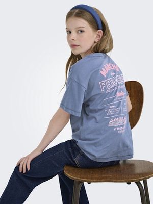 ONLY GIRLS MOLLIE BOXY PRINT TEE