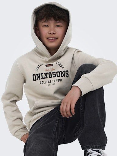 ONLY &amp; SONS JR CERES REG VINTAGE HOODIE