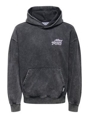 ONLY &amp; SONS BUCK VINTAGE WASHED HOODIE