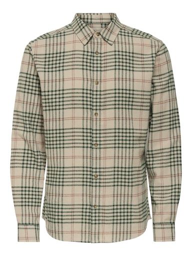ONLY &amp; SONS GUDMUND CHECK SHIRT