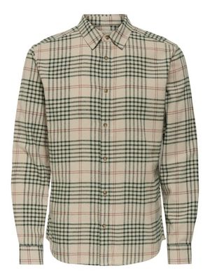 ONLY &amp; SONS GUDMUND CHECK SHIRT