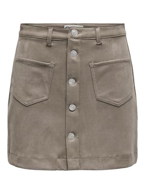 ONLY AMAZING-STINA FAUX SUEDE SKIRT