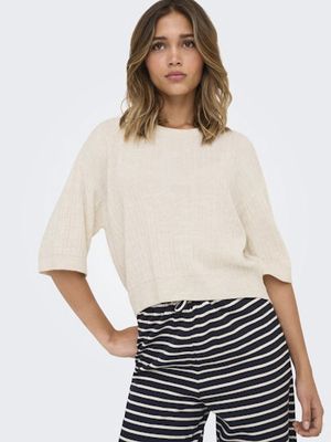 ONLY THEA SS O-NECK PULLOVER KNT