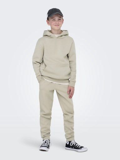 ONLY &amp; SONS JR CERES SWEAT PANTS, Colour: SILVER LINING, Size: 140 (10)