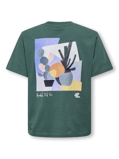 ONLY &amp; SONS JR FRED BEAUFORT RELAXED TEE
