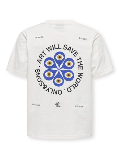 ONLY &amp; SONS JR FRED CLAUDE RELAXED TEE JRS