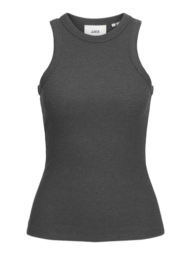 JJXX FOREST RIBBED TOP, Colour: DGM, Size: XS
