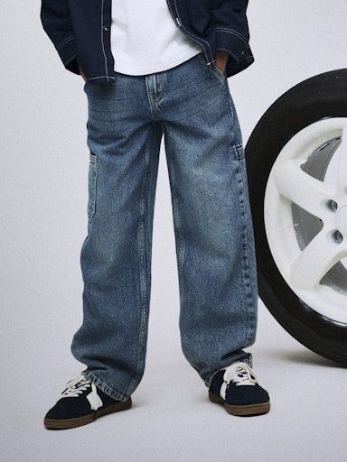 NAME IT RYAN STRAIGHT CARPENTER JEANS