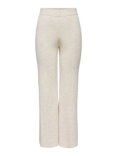 ONLY THEA KNITTED PANT, Colour: PUMICE STONE, Size: XS