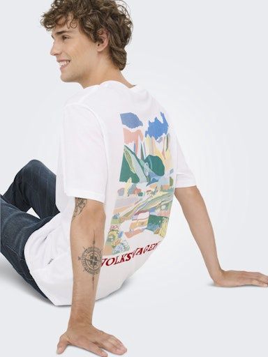 ONLY &amp; SONS VOLKSWAGEN REGULAR TEE