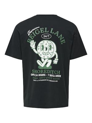ONLY &amp; SONS FREDDI BEIGEL RELAXED TEE