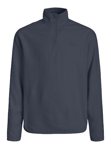 ONLY GIRLS JENI FLEECE HALF ZIP SWEATSHIRT