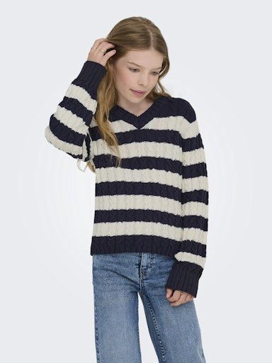 ONLY GIRLS JANNY LIFE V-NECK KNIT