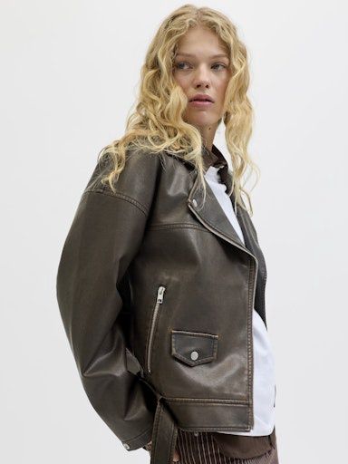 JJXX FRIDA WASHED BIKER JACKET