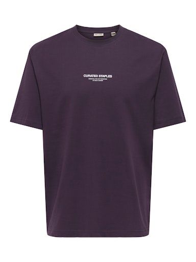 ONLY &amp; SONS CURATED RELAXED PRINT TEE