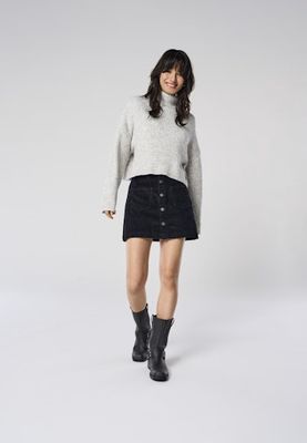 ONLY AMAZING GLOBAL HIGH WAIST CORD SKIRT