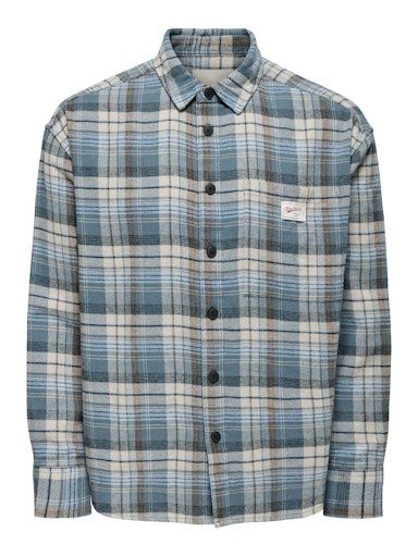 ONLY &amp; SONS JACK LS FLANNEL SHIRT
