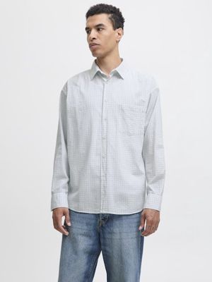 JACK &amp; JONES CAMBRIDGE SEERSUCKER SHIRT LS