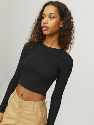 JJXX FELINE LONG SLEEVE RIB TEE