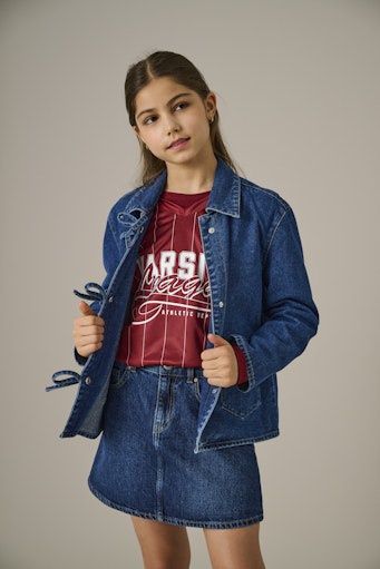 ONLY GIRLS THILLE TIE DNM JACKET