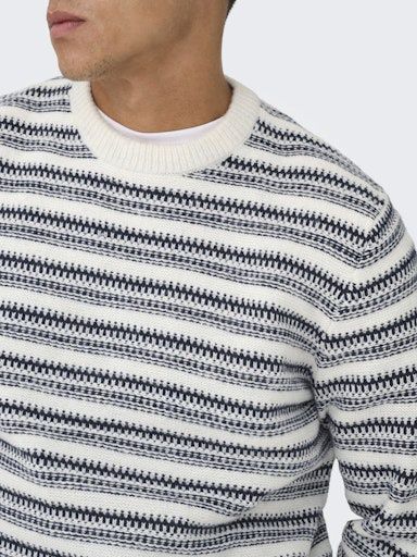 ONLY &amp; SONS MING LIFE REGULAR CREW NECK KNIT