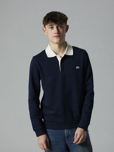 LMTD ROS LS POLO SWEATSHIRT