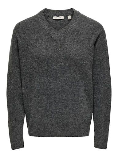 ONLY &amp; SONS MOVE RELAXED BRUSHED V-NECK KNIT
