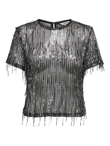 ONLY SPACY SEQUINS TOP