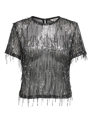 ONLY SPACY SEQUINS TOP